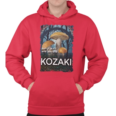 BLUZA Z KAPTUREM grzybowa DO LASU